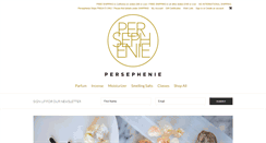 Desktop Screenshot of persephenie.com